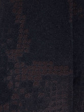 PYTHON Brown Jacquard Silk 3 Fold Tie